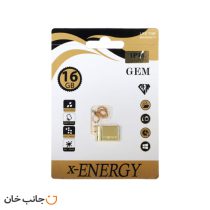 فلش مموری ایکس انرژی USB 2.0 مدل Golden Gem ظرفیت 16 گیگابایت